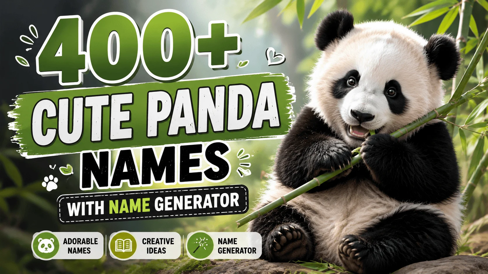 Cute Panda Names