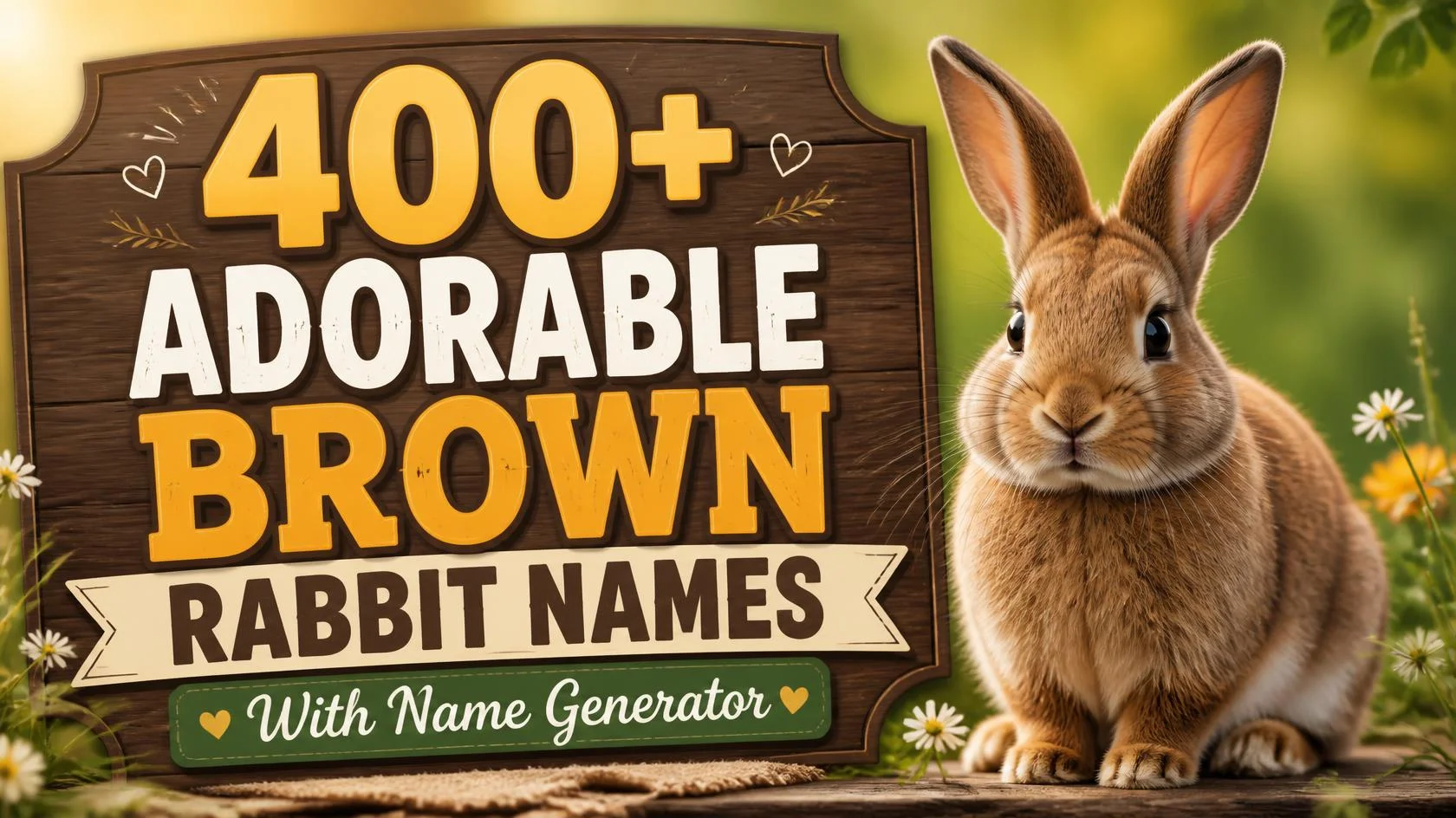 brown-rabbit-names-with-name-generator