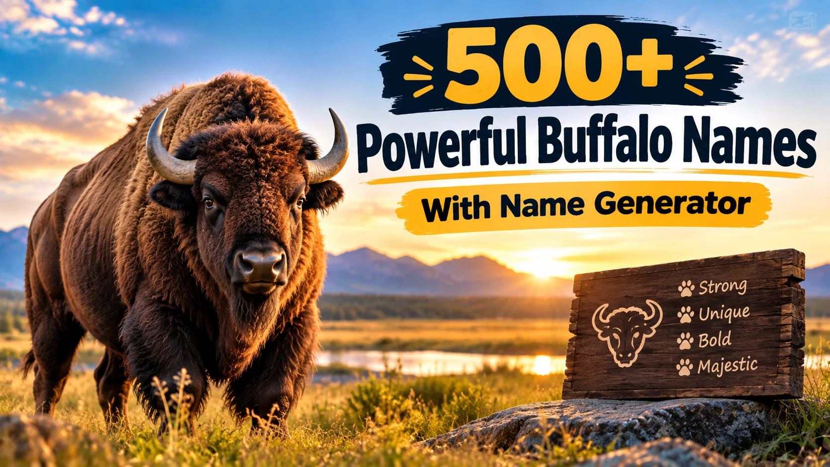 buffalo-names-with-name-generator