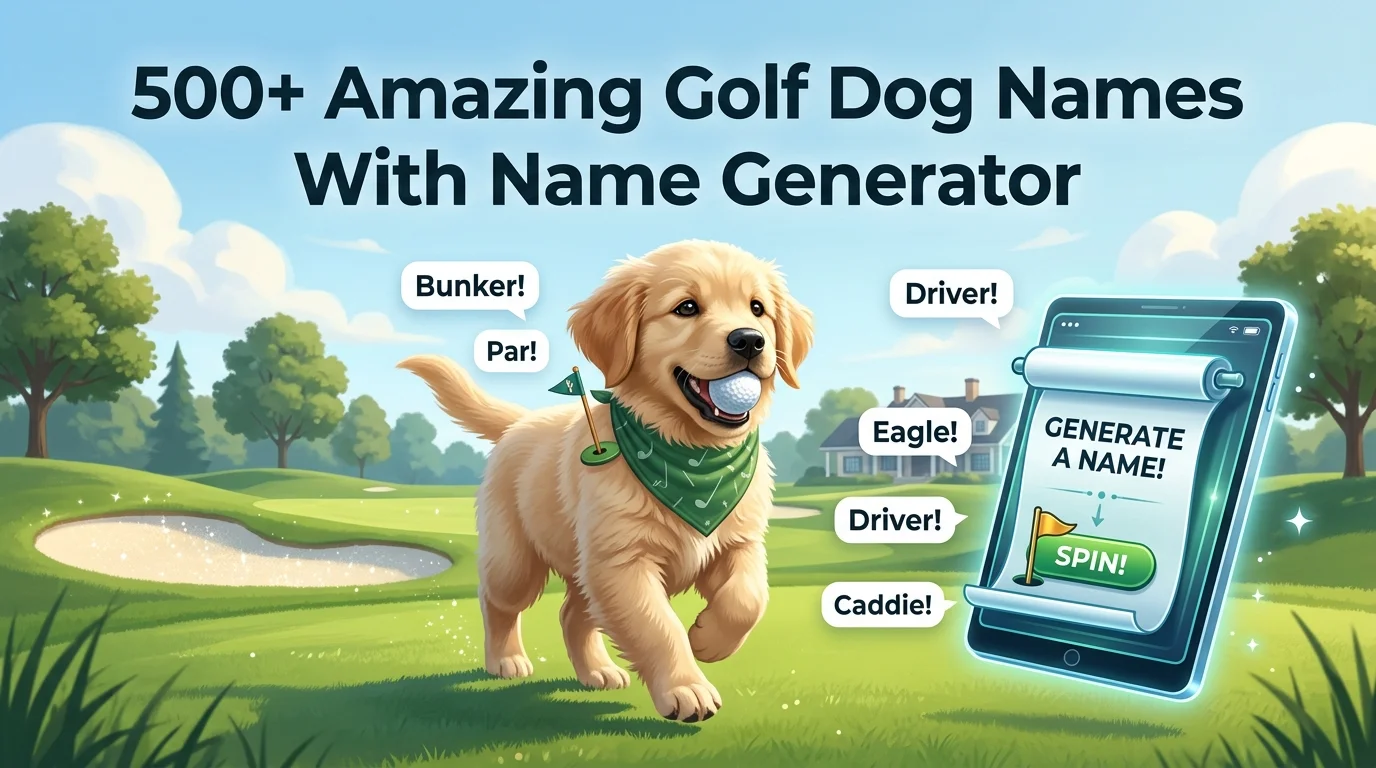 golf-dog-names-with-name-generator