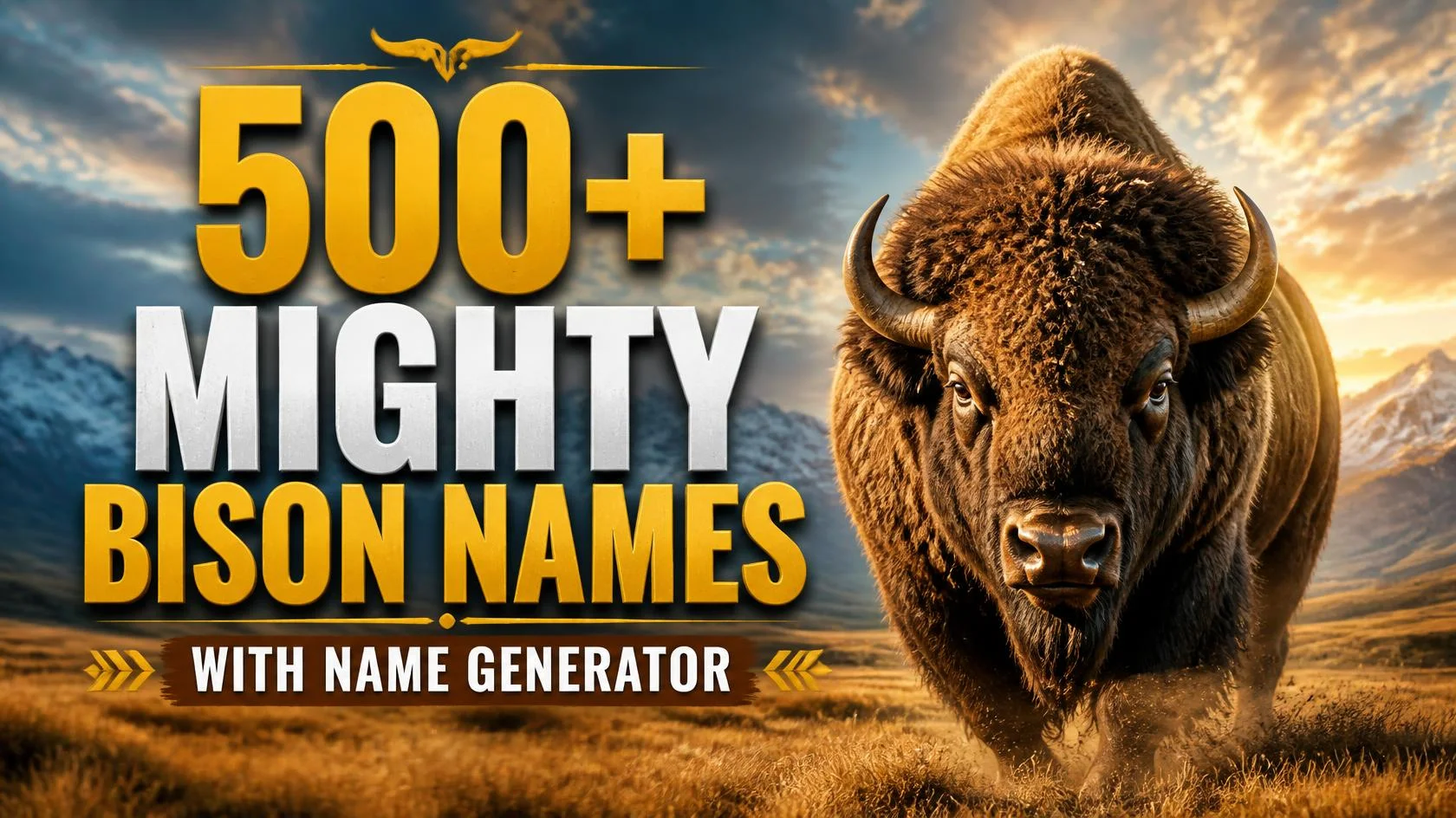 mighty-bison-names-with-name-generator