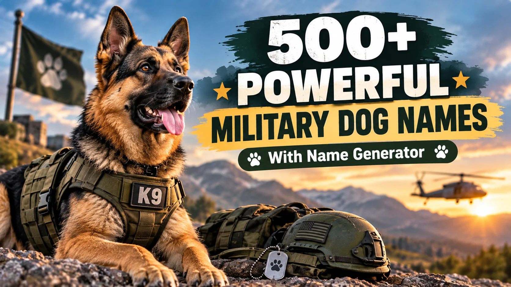 military-dog-names-with-name-generator