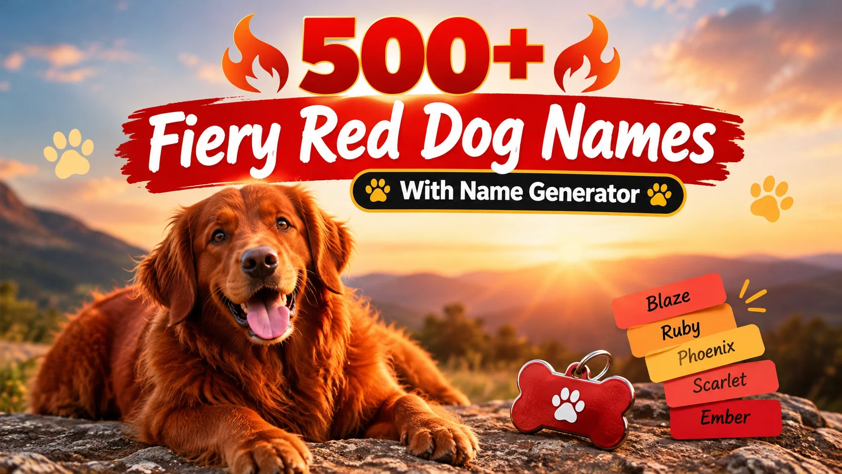 fiery-red-dog-names