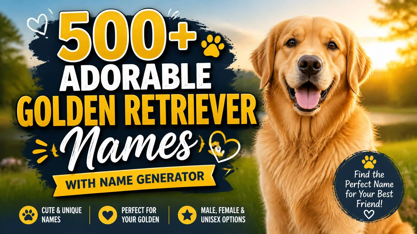 golden-retriever-names-with-name-generator