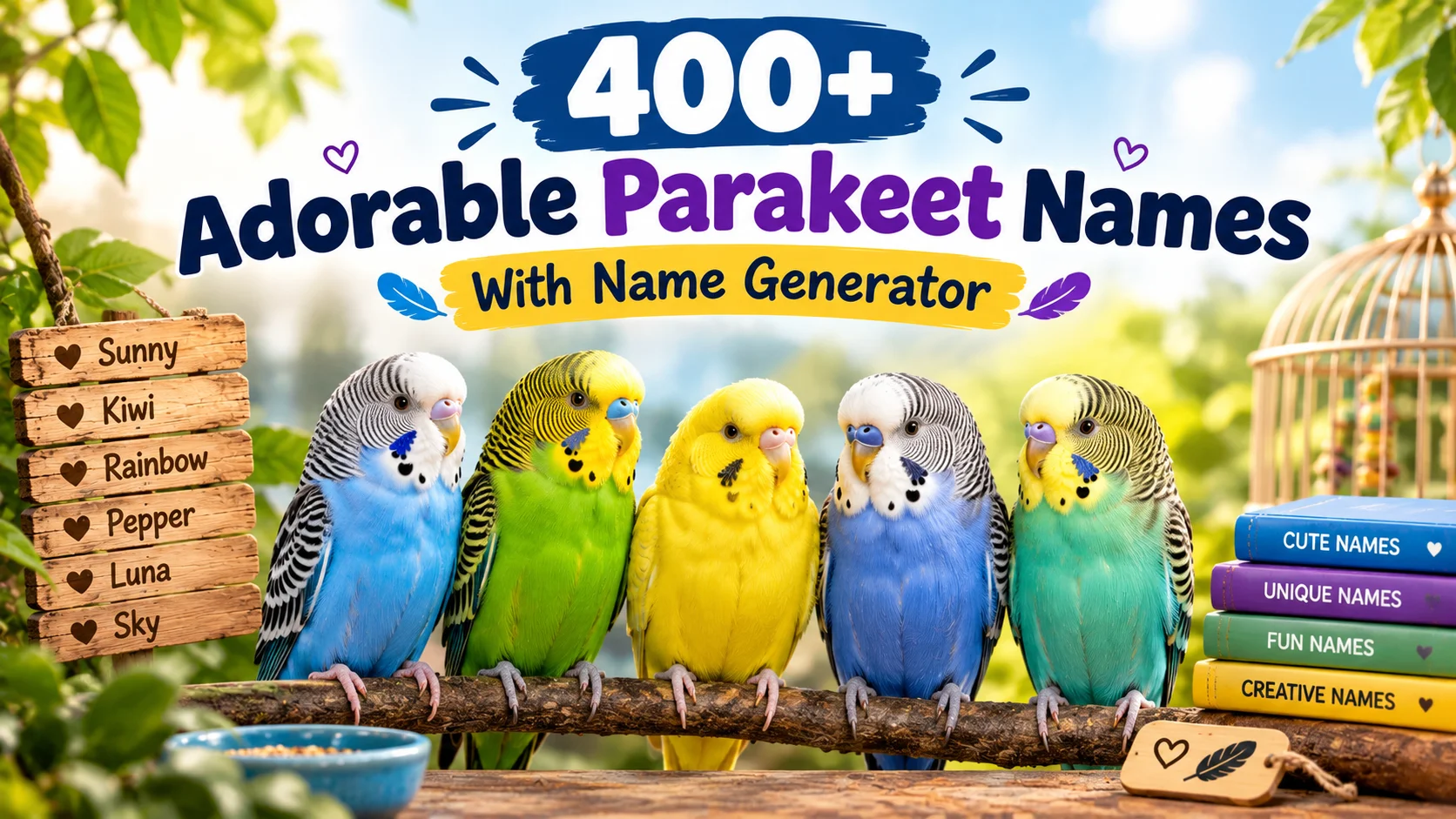 parakeet-names-with-name-generator